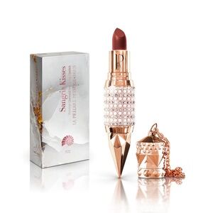 Prestige Diamond Lipstick (SANGRIA KISSES/SMILING HIBISCUS) NIB MSRP:$180.00